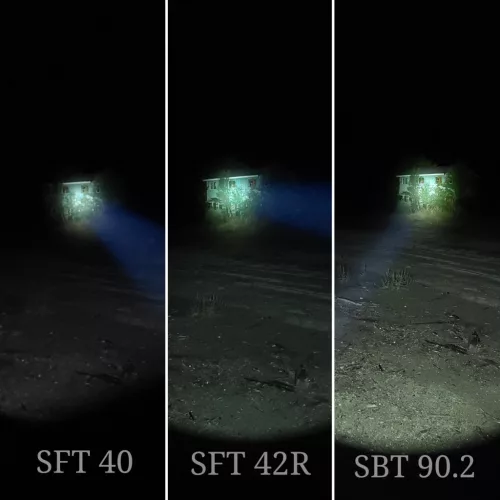 Convoy L21B svetilka z LED SFT60, 3000 lumnov in doseg 1300 m