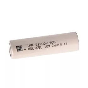   Molicel INR21700-P50B visoko zmogljiva polnilna li-ion baterija s kapaciteto 5000 mAh in obremenitvijo 60 A