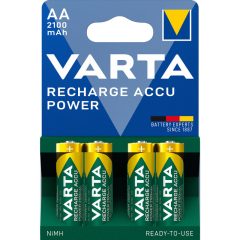   Varta 56706 AA Ready2Use Mignon rechargeable battery Ni-MH 1.2V/2100mAh - blister 4 pieces