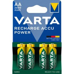   Varta AA Ready2Use Mignon rechargeable battery Ni-MH 2600mAh - blister 4 pieces