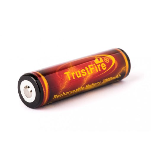 Trustfire 18650 3000 mAh zaščitena litij-ionska baterija