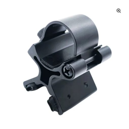 Magnetic Gun Mount for LED Torches Flashlights - Suitable for The Lights with 24-27mm Diameter