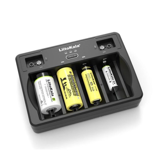 LiitoKala Lii-D4 polnilec baterij za 4x21700/26650