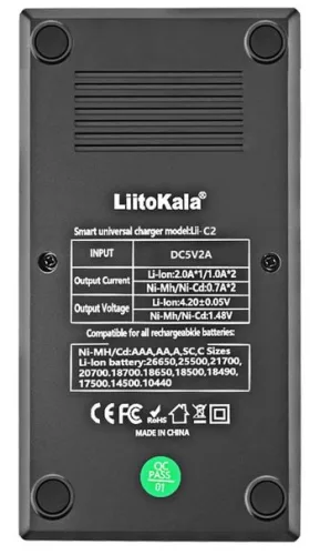 LiitoKala Lii-C2  Li-ion polnilnik baterij
