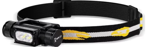 Sofirn H35R čelna svetilka Zmogljiva 2000 lumnov 3 bele LED diode + 2 rdeči LED žarnici