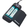 Keeppower PD2 – polnilni potovalni polnilnik in power bank za Li-ion baterije