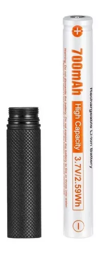  10750 baterija s kapaciteto 700 mAh in podaljševalna cev za svetilke GT Nano Pro3.0, GT Nano3.0 in Frog 3.0