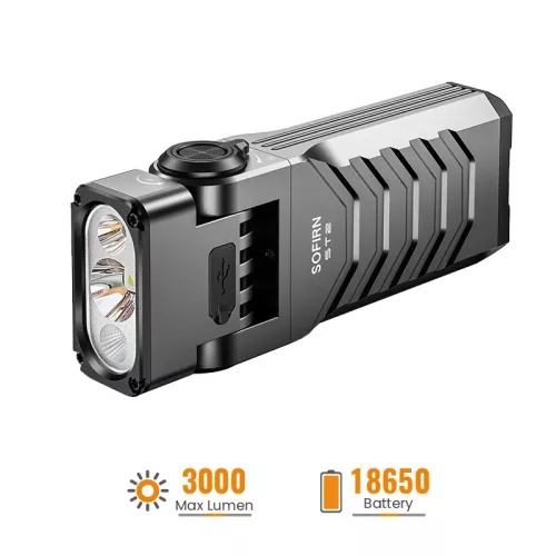 Sofirn ST2 Max-Performance 3-v-1 svetilka in vrtljiva delovna luč