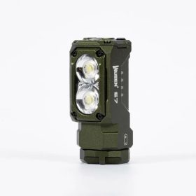Žaromet Wuben E7 SET 1800 lumens, zelena