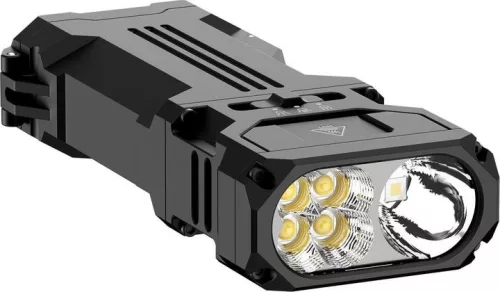 Wuben X1Pro 12300 lumnov polnilna EDC svetilka s funkcijo prenosne baterije - črna