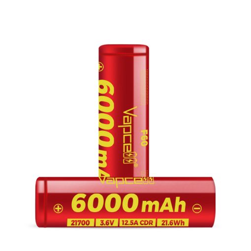  Vapcell F60 21700 6000mah li-ion baterija, visokopolicijska