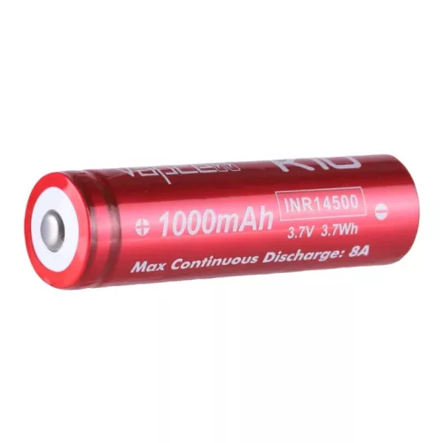 Vapcell K10 INR14500 1000mAh 8A polnilna li-ion baterija BUTTON TOP