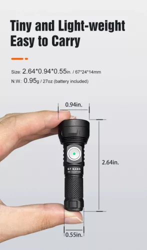 LUMINTOP GT NANO v3 EDC svetilka