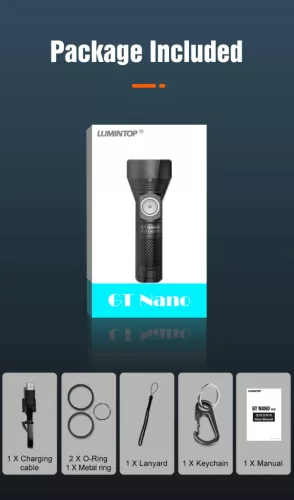 LUMINTOP GT NANO v3 EDC svetilka