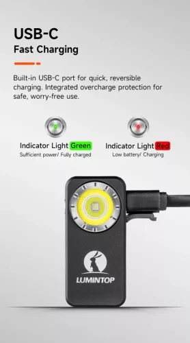 Lumintop F01 EDC svetilka do 1200 lumnov in dometa 182 metrov